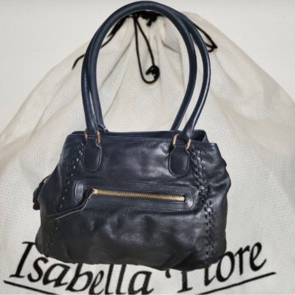 Isabella Fiore Floral Design Leaather Shoulder Bag - Picture 4 of 17